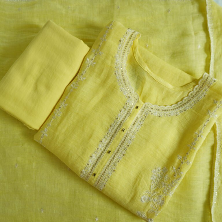 Kanya semi-stitched embroidered kurti for women – elegant festive ethnic wear