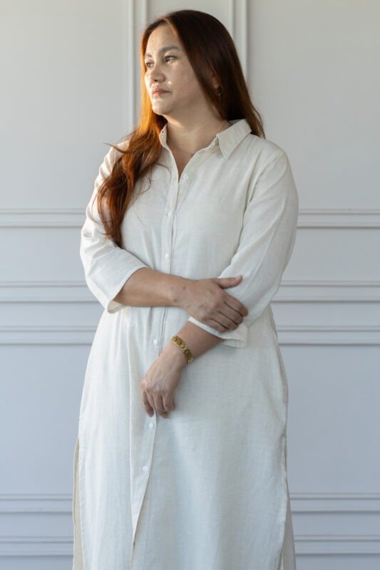 Eira Kurti back view showing overall design