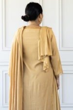 Back view of Eshara Kurti showing full outfit design